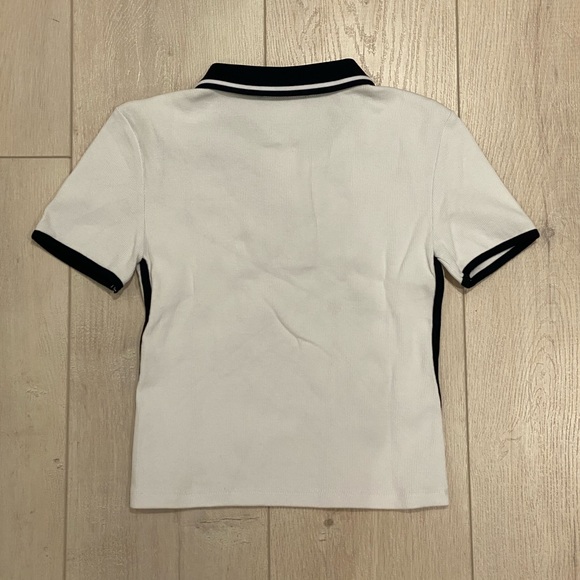 Zara x KAPPA Cropped Polo Shirt - Picture 4 of 5